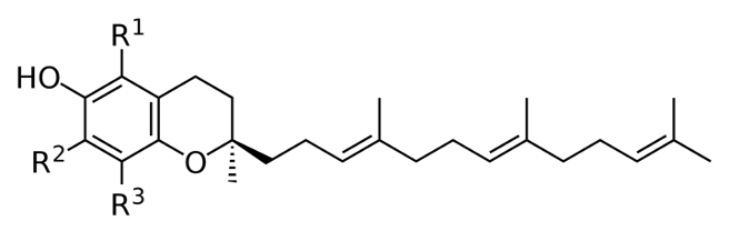 structure tocotriénol